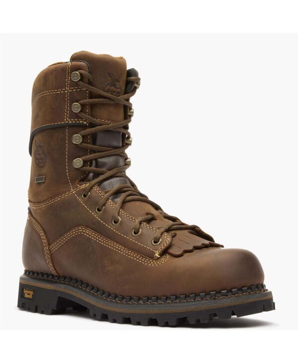ジョージブーツ メンズ シューズ ブーツ・レインブーツ ヒール GEORGIA BOOT Mens AMP LT Low Heelogger Waterproof Work Boot Crazy ho