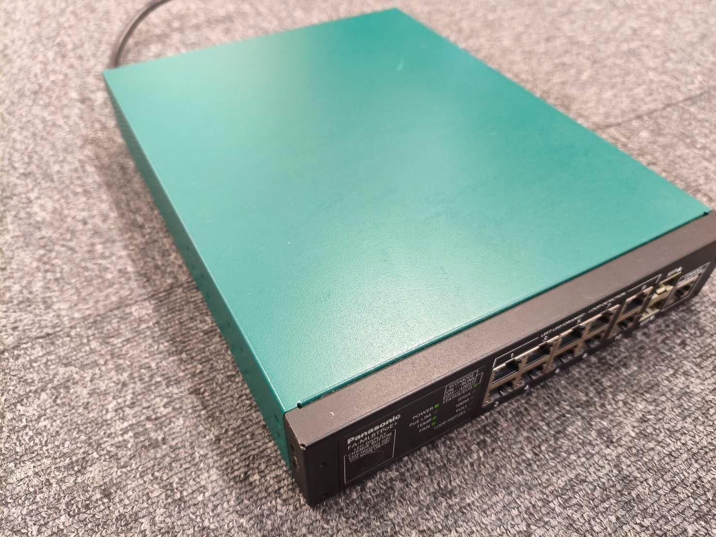中古】Panasonic FA-ML8TPoE+ スイッチングハブ - メルカリ