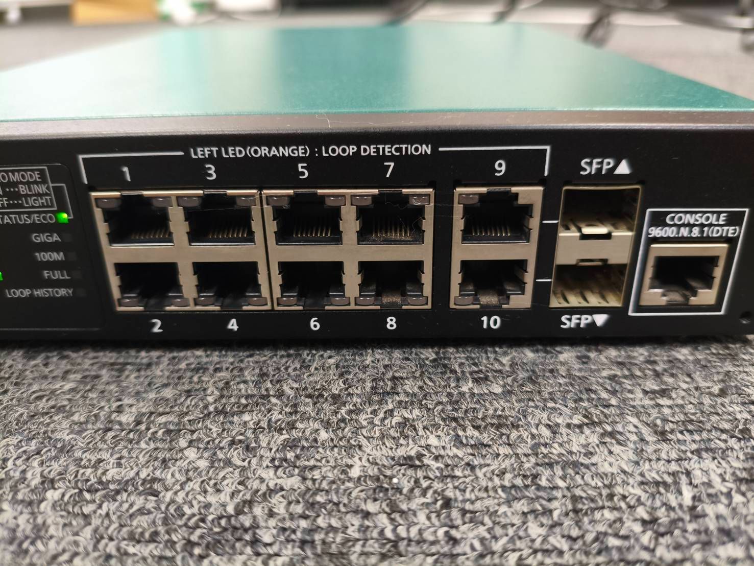 中古】Panasonic FA-ML8TPoE+ スイッチングハブ - メルカリ