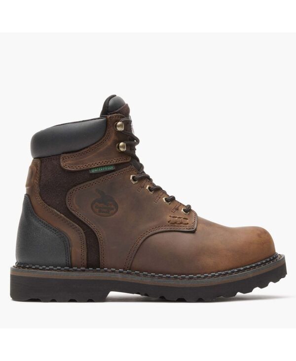 ジョージブーツ メンズ シューズ ブーツ・レインブーツ GEORGIA BOOT Mens Brookville Waterproof Work Boot Dark brown ブラウン