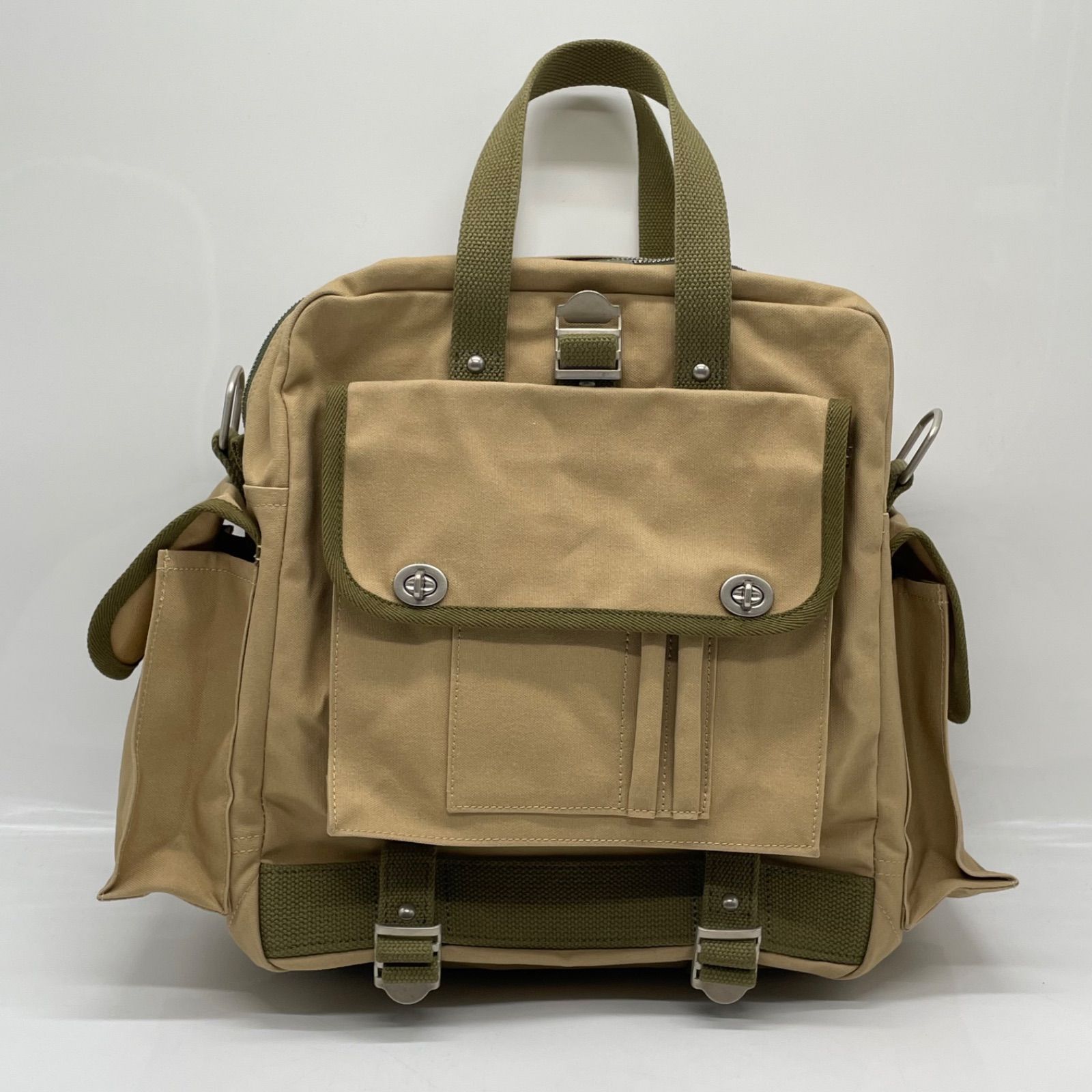 BN9357□一澤帆布 カメラバッグ 65 3WAY 手さげ ショルダーバッグ