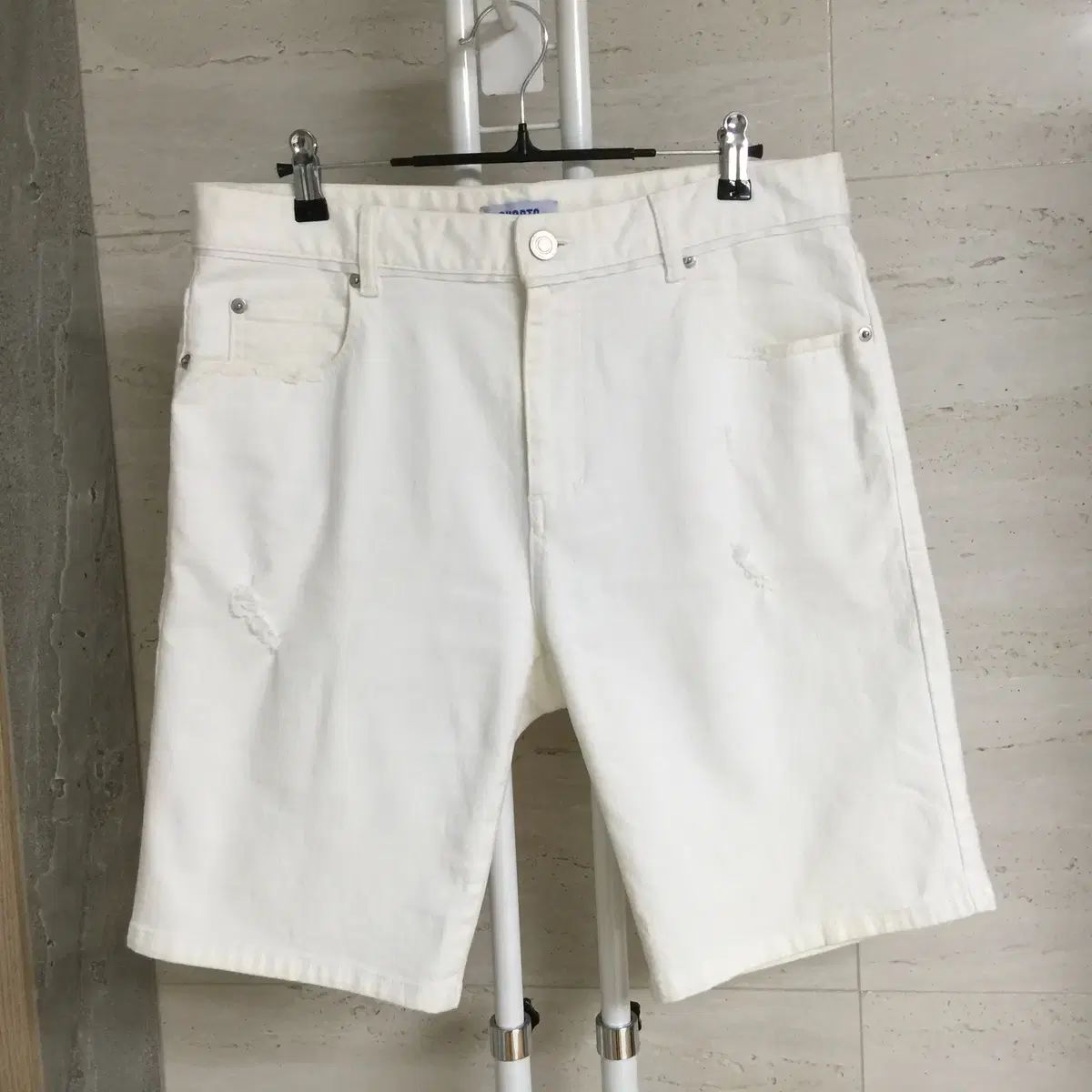 SYSTEM homme デニム ハーフパンツ 32