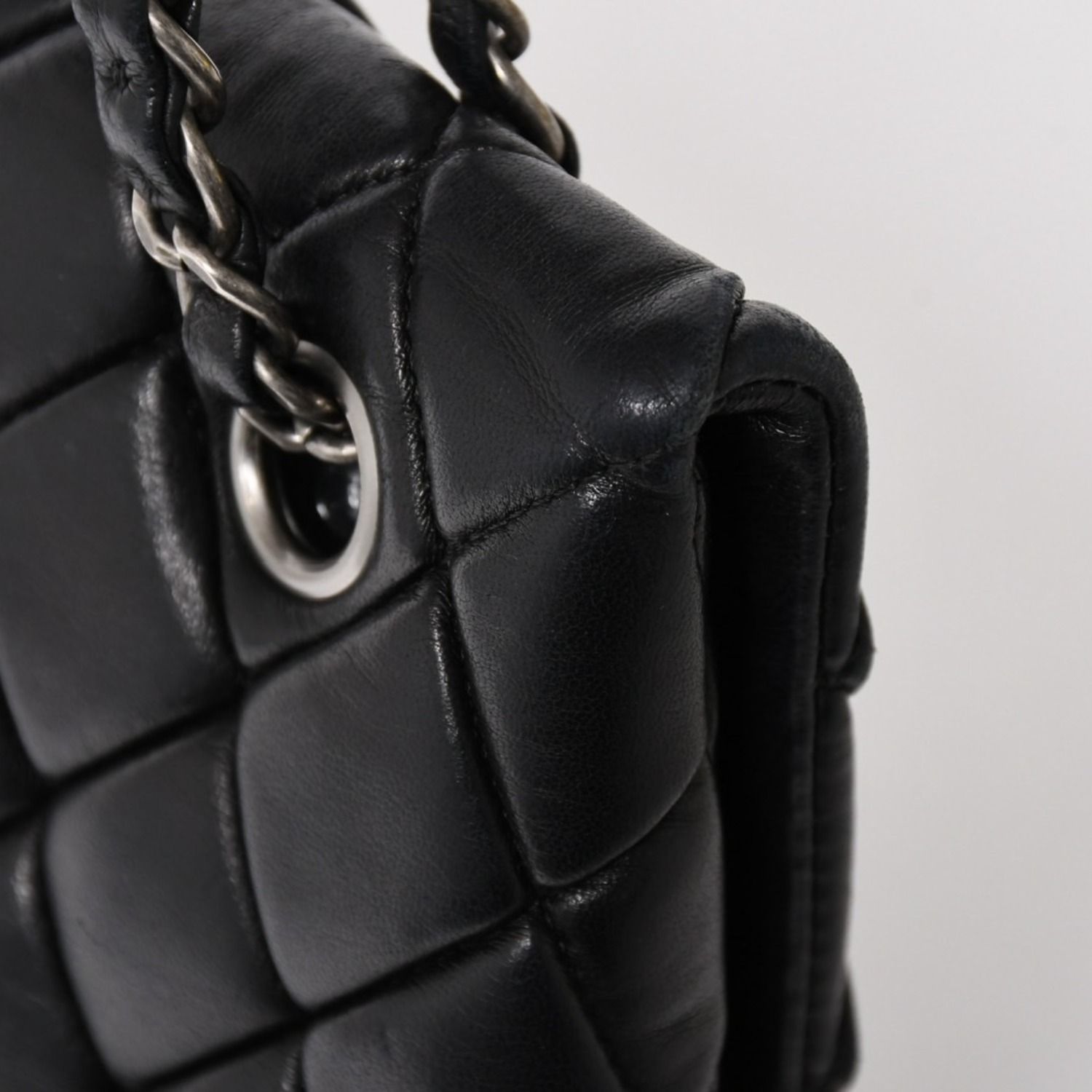 CHANEL シャネル バブルキルト チェーンショルダーバッグ ハンドバッグ