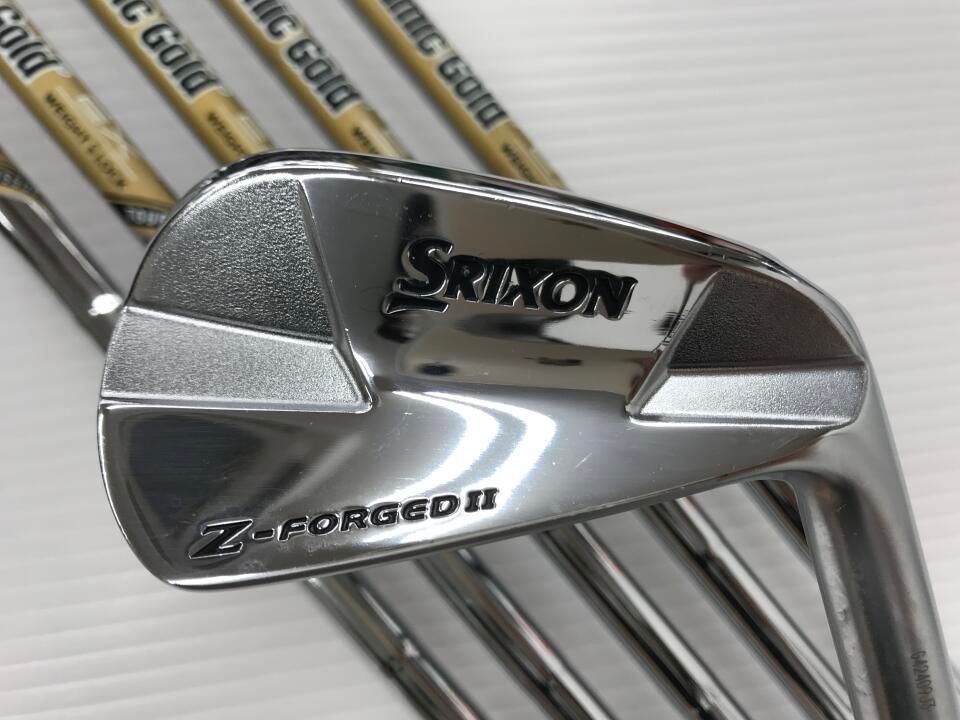 ダンロップ　SRIXON Z-FORGED 2　ダイナミックゴールド EX ツアー イシュー　S200フレックス　アイアンセット　中古　ゴルフドゥ！多摩ニュータウン店【最短即日発送】