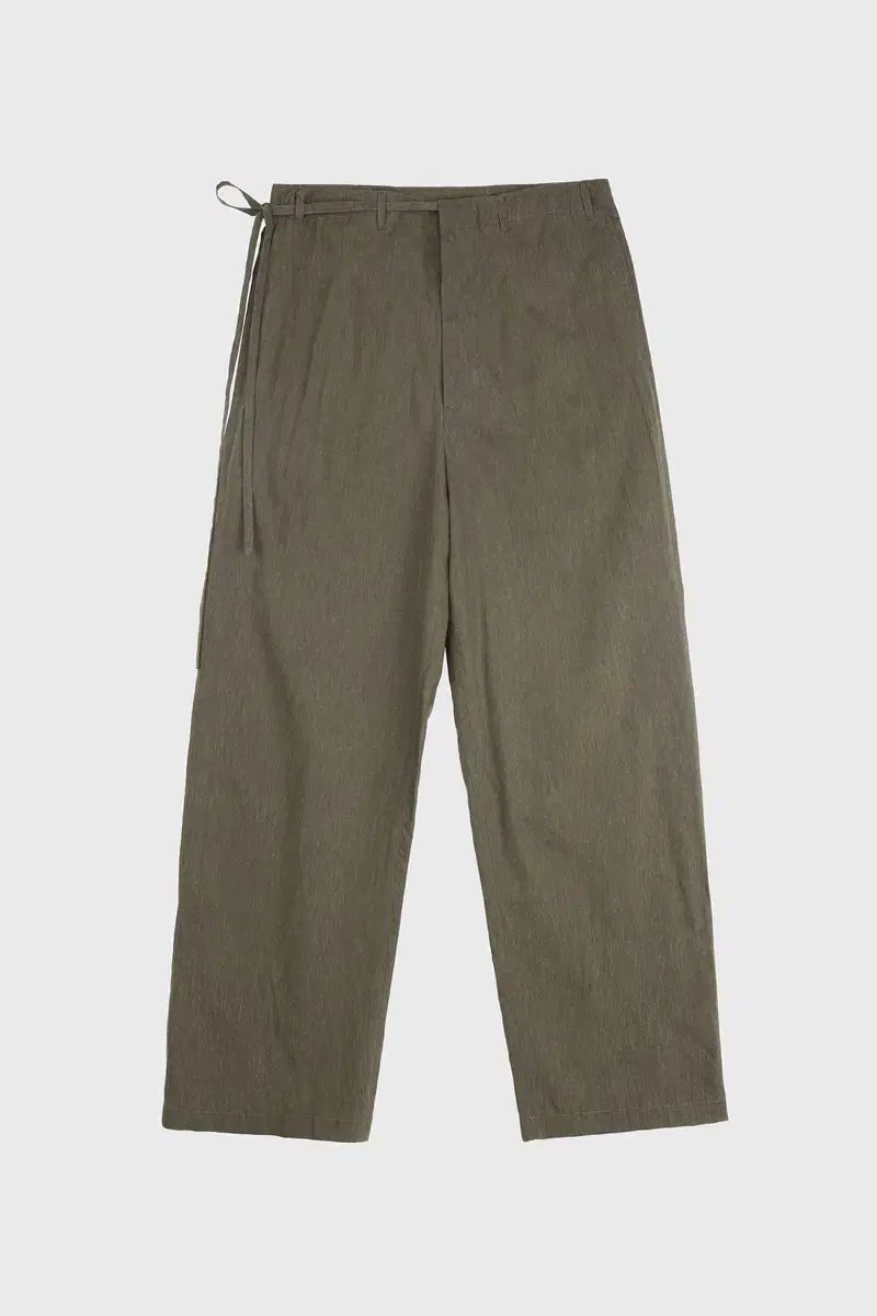 S youth side string pants brown