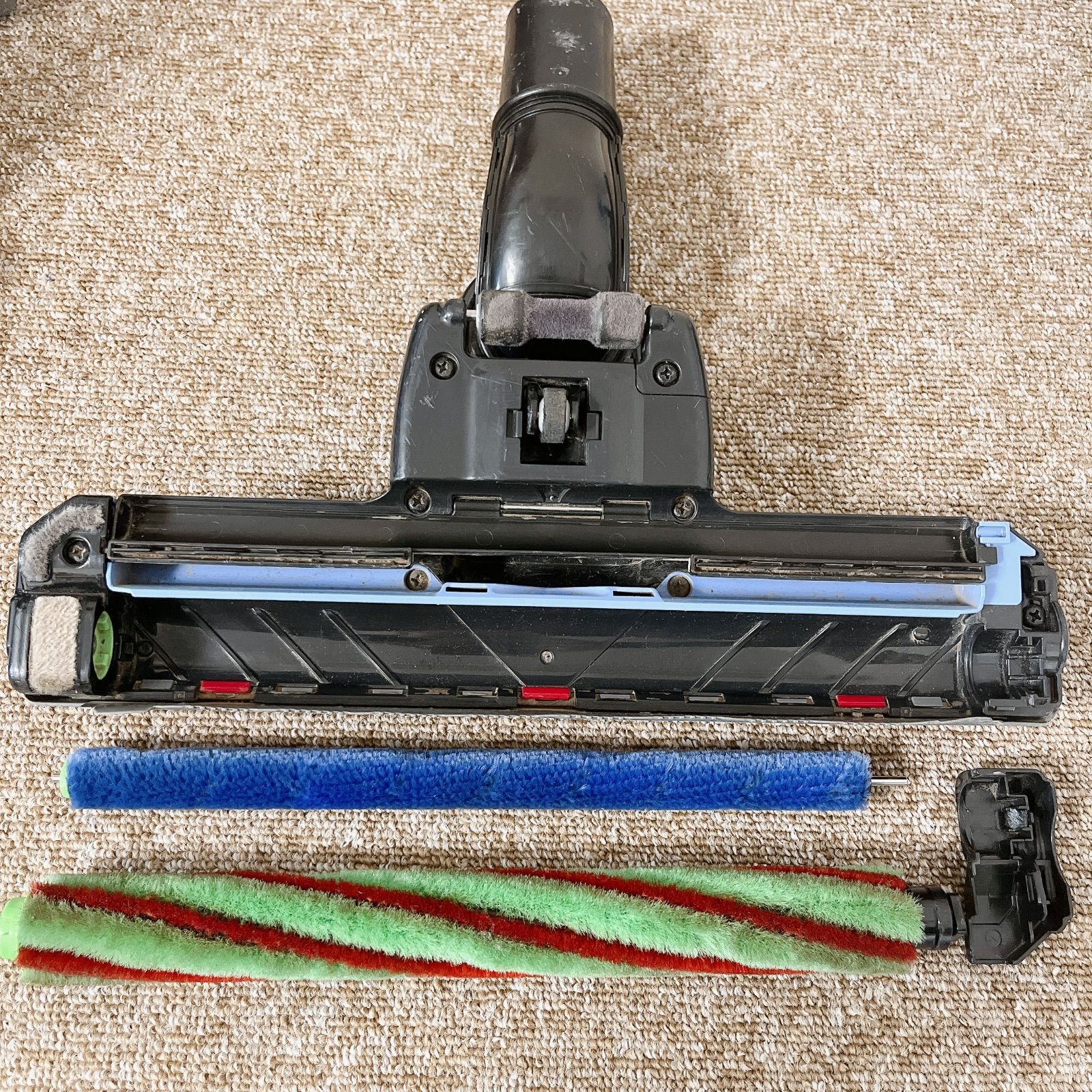 動作保証　ヘッド　回転ブラシ　日立　HITACHI 掃除機　D-AP43 HITACHI 日立 純正 パワーヘッド D-AP43 レッド 掃除機ヘッド #HD300