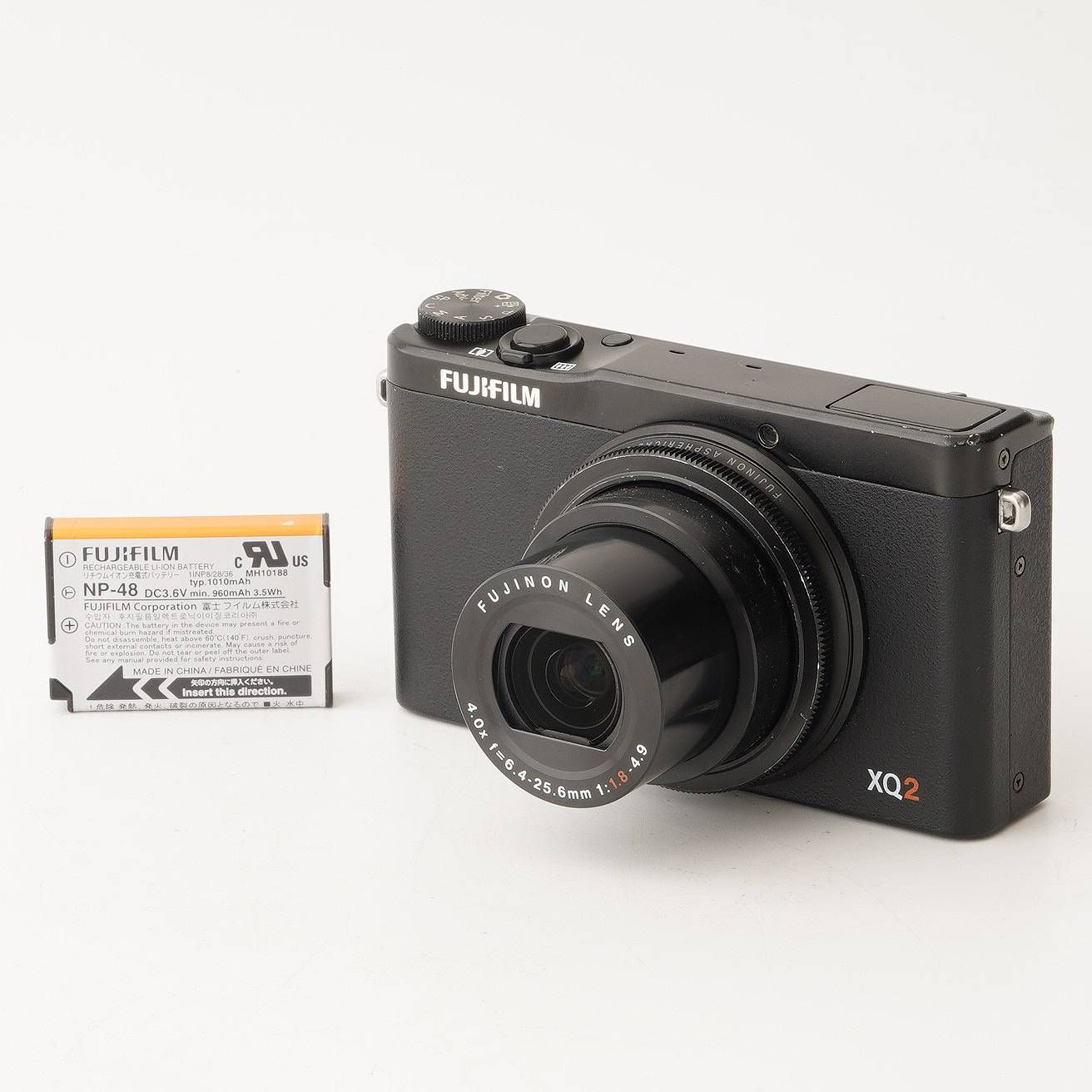 富士フイルム Fujifilm XQ2 ブラック 4x 光学ズーム