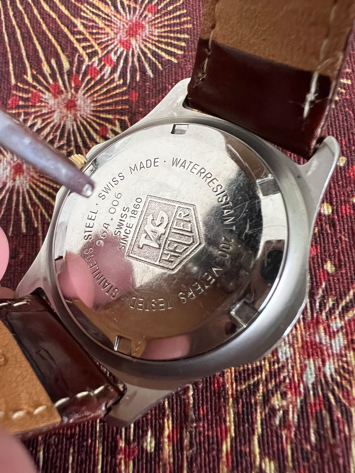 ジャンク品！！タグホイヤー 2000☆ダイバー クオーツ時計☆メンズ