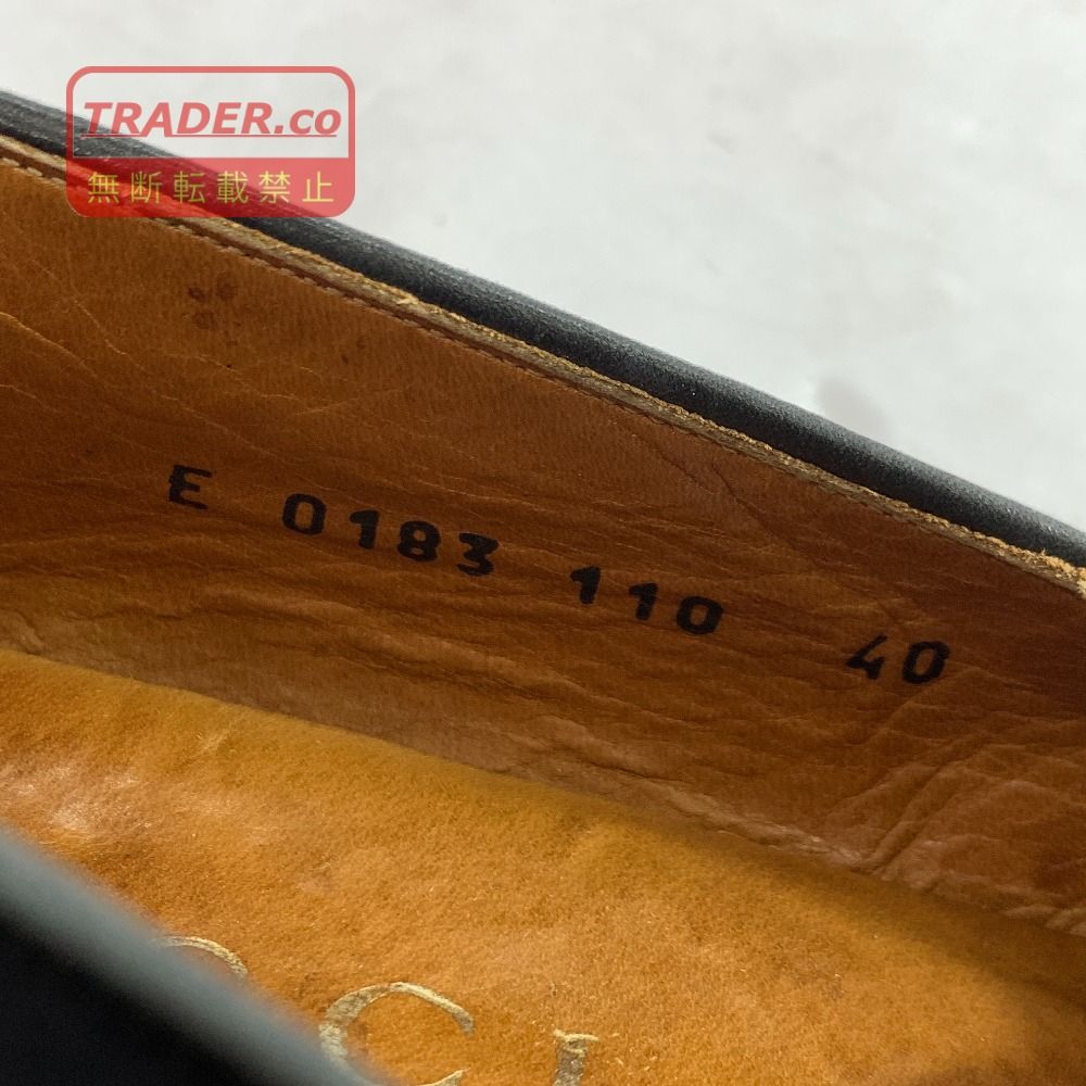 04w7261▽※【中古】グッチ GUCCI ローファー スウェードレザー