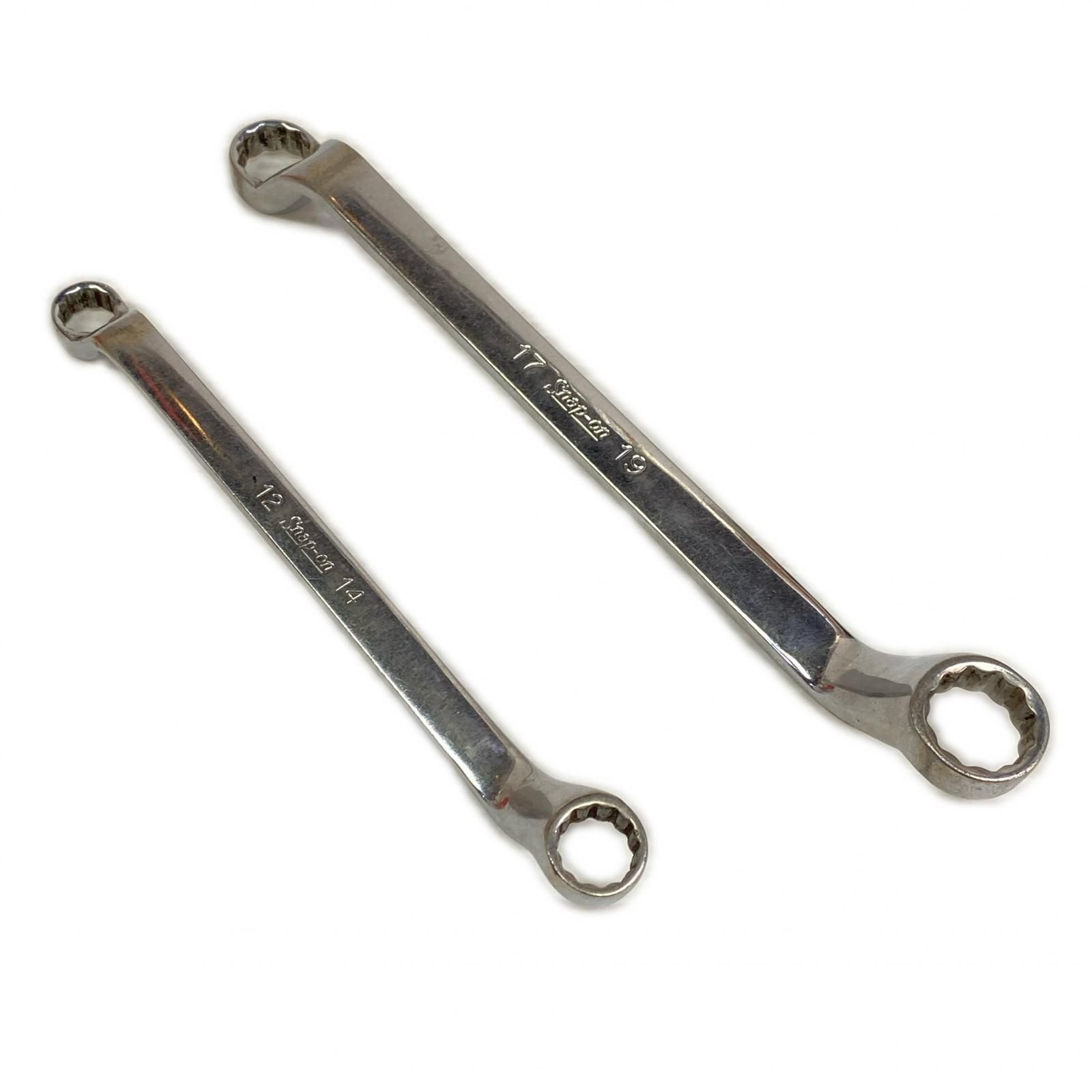 Snap-on スナップオン 両口メガネレンチ2本セット XOM1214,XOM1719 XOM