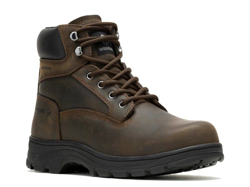 ウルヴァリン メンズ シューズ ブーツ・レインブーツ Wolverine Carlsbad Work Boot Mens Dark Brown ブラウン