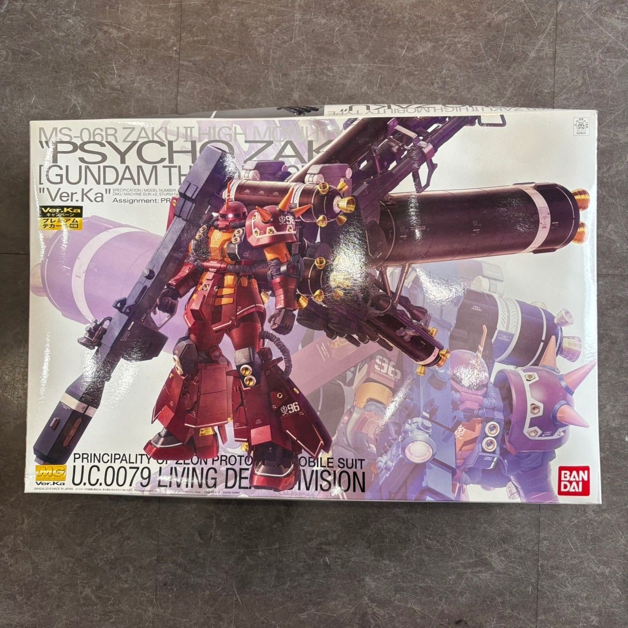MG 高機動型ザグサイコ・ザグ ver.Ka 1/100 （GUNDAM THUNDERBOLT版） バンダイ