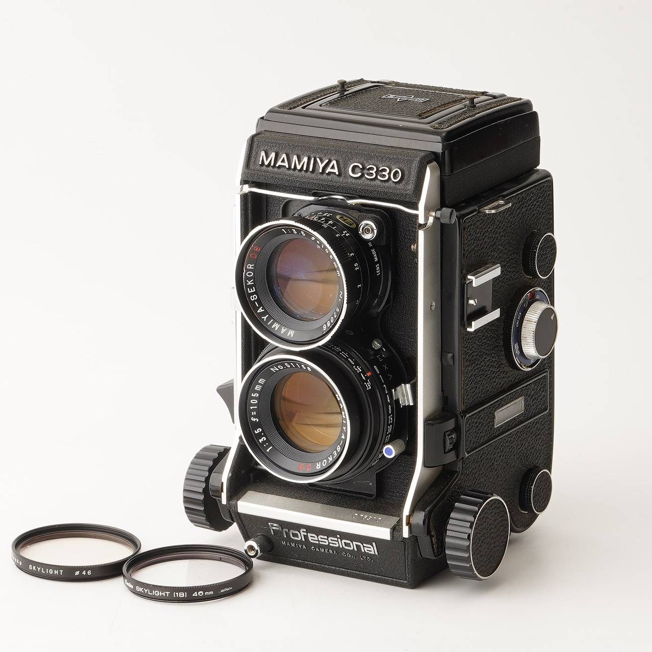 マミヤ Mamiya C330 Professional / MAMIYA-SEKOR DS 105mm F3.5 ブルードット