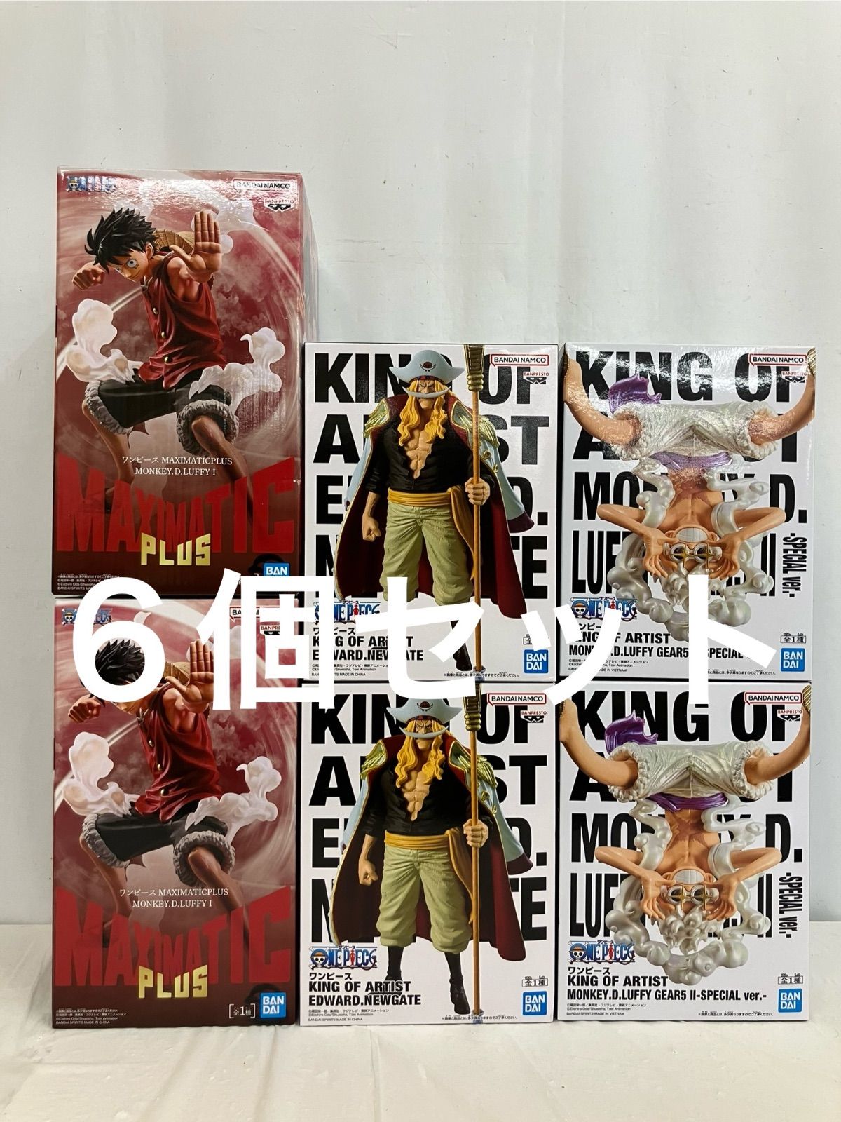 未開封 ONE PIECE ワンピース フィギュア ルフィ ニューゲート ギア5 3