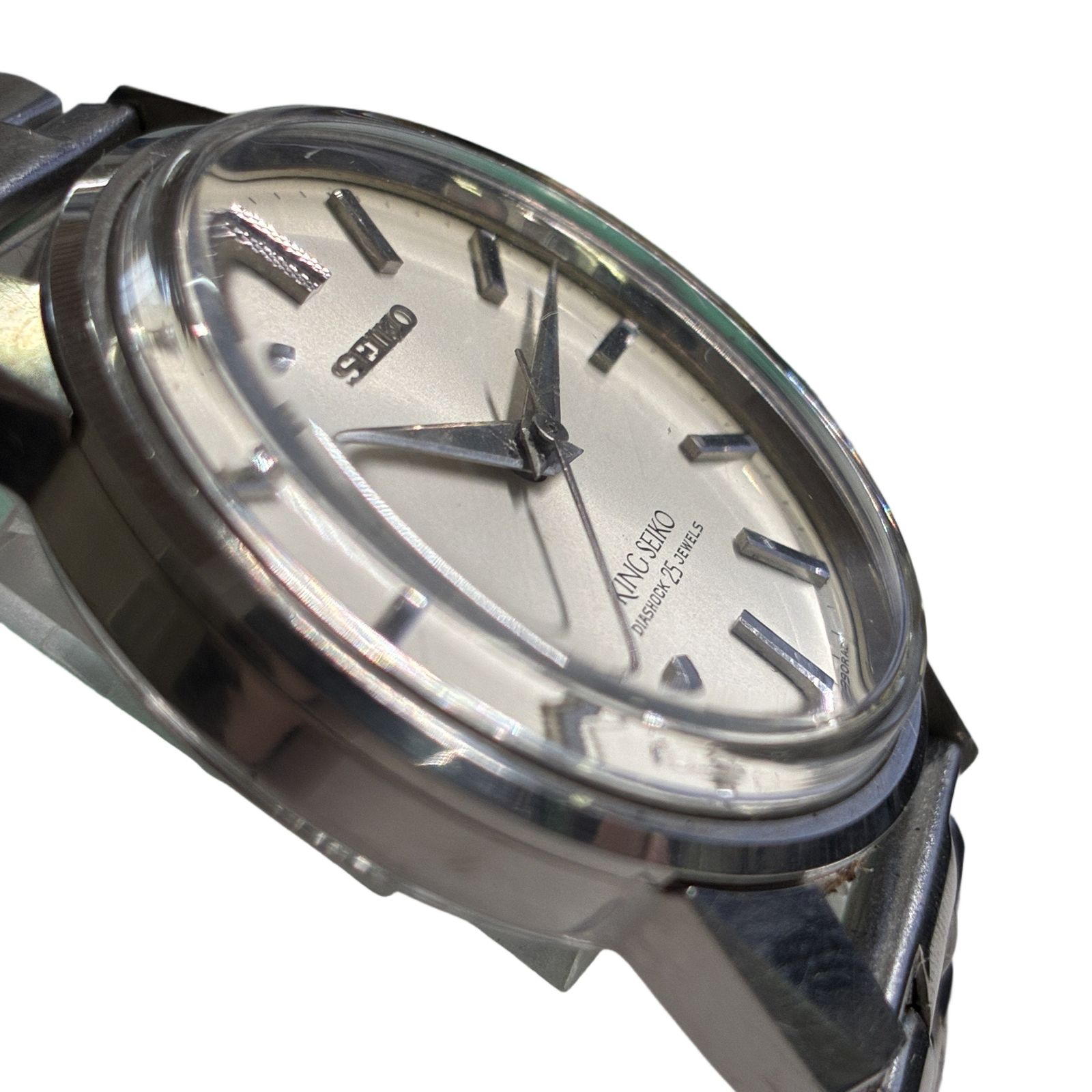 KING SEIKO キングセイコー 44-9990 2nd セカンド 盾メダリオン 25石 KING SEIKO キングセイコー 44-9990 2nd セカンド 盾メダリオン 25石
