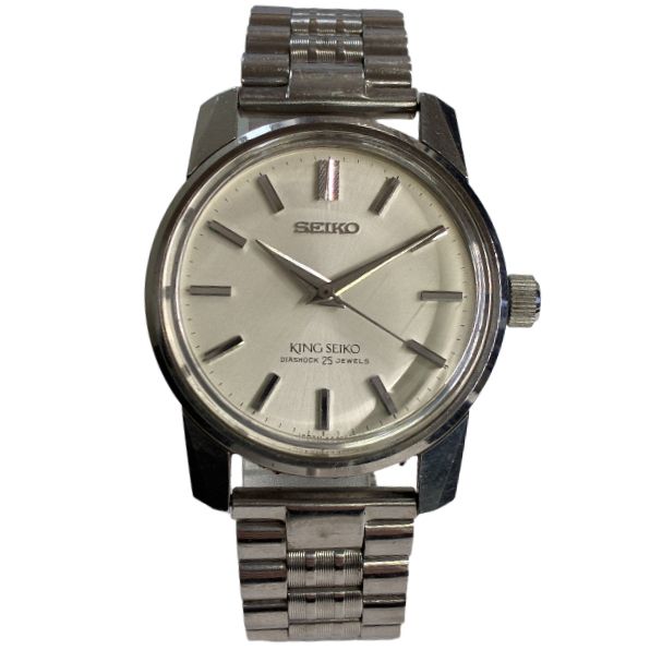 KING SEIKO キングセイコー 44-9990 2nd セカンド 盾メダリオン 25石 可動 自動巻 腕時計 中古 T11363376