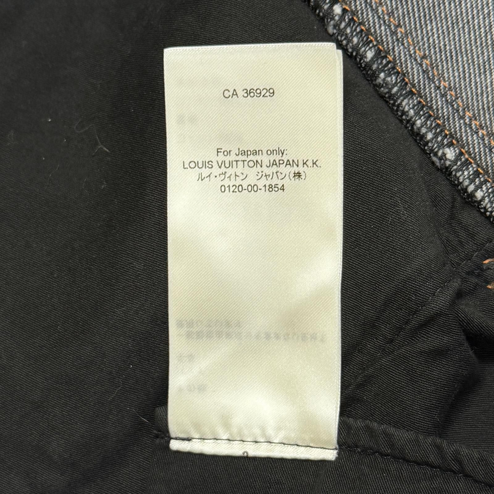 国内正規 LOUIS VUITTON 23AW monogram flower denim pants モノグラム