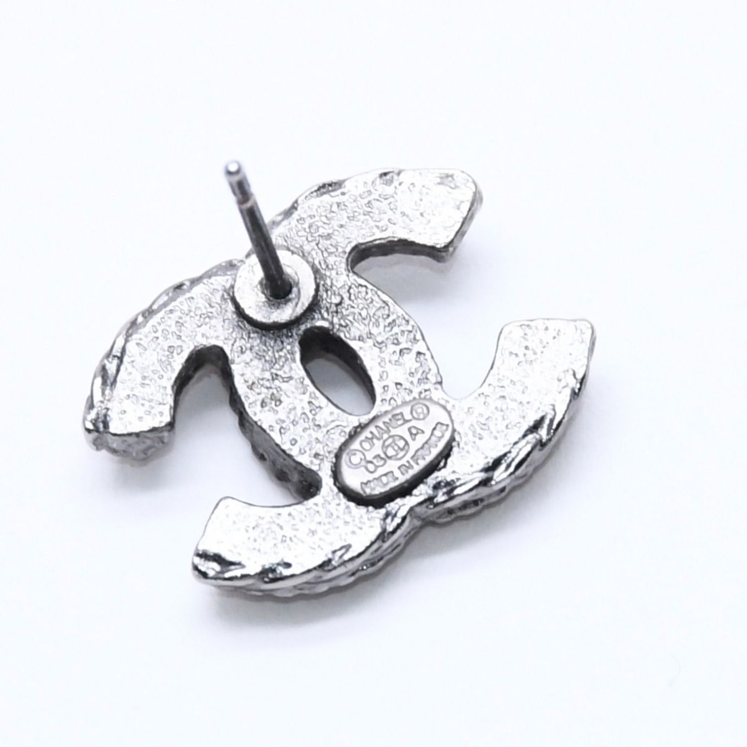 極美品 CHANEL シャネル ココマーク ピアス 重量約2.18g 03A刻印