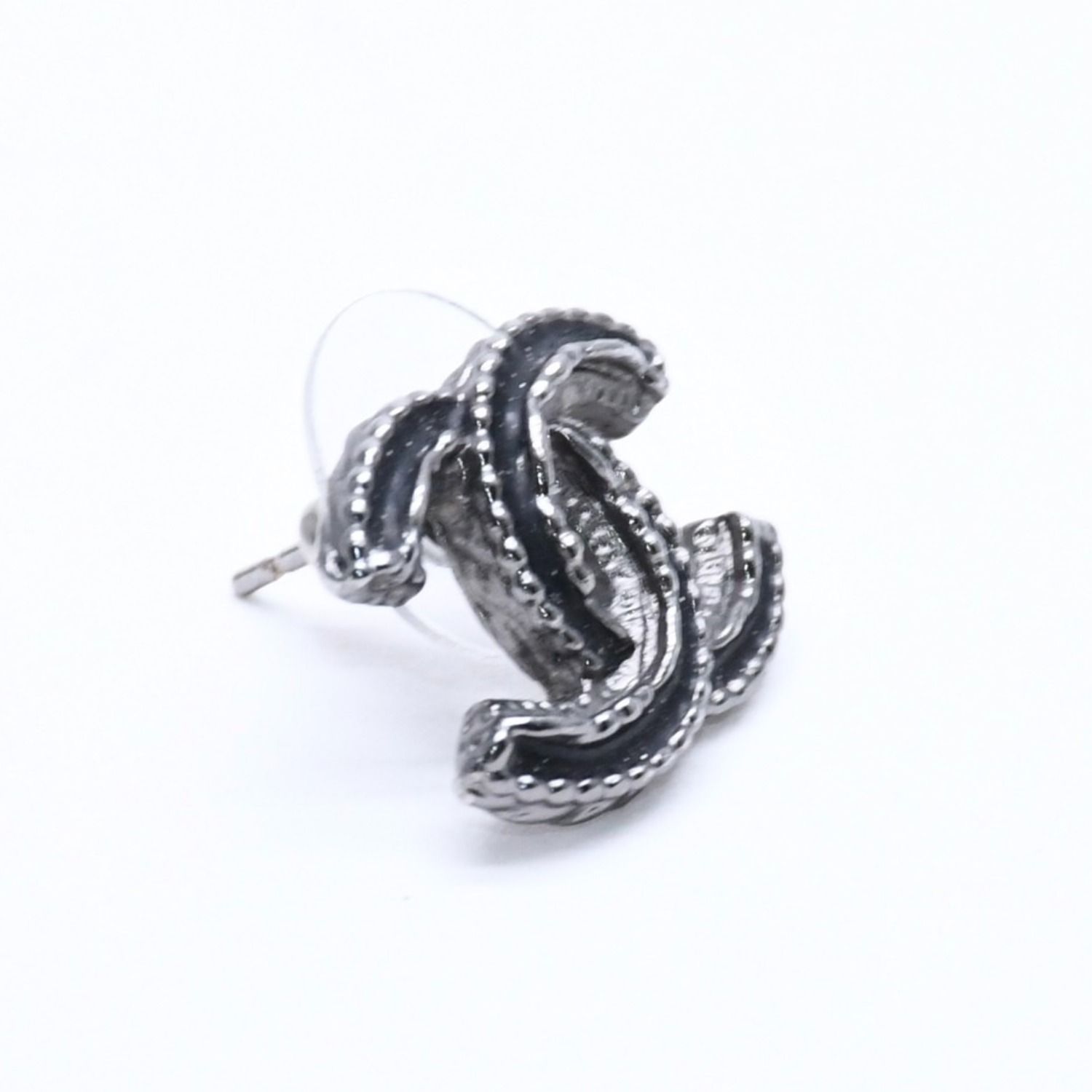 極美品 CHANEL シャネル ココマーク ピアス 重量約2.18g 03A刻印