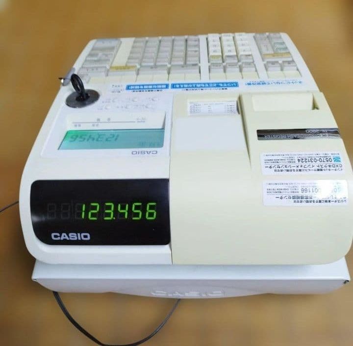 カシオレジスター　TE-2800　フル設定無料25部門　060415 カシオレジスター TE-2800 フル設定無料25部門 060426 - メルカリ