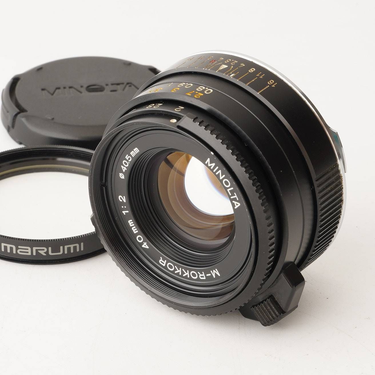 ミノルタ Minolta M-Rokkor 40mm F2 ライカ Mマウント