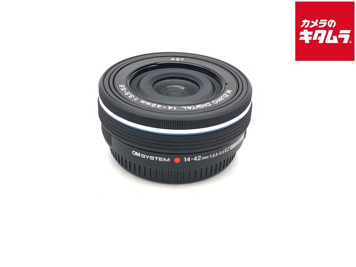 【中古】 【美品】 OM SYSTEM M.ZUIKO ED 14-42mm F3.5-5.6 EZ ブラック