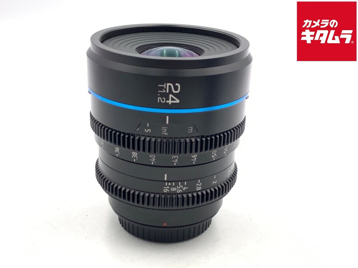 【中古】 【良品】 SIRUI MS24E-B-JP シネマレンズ T1.2 APS-C/S35 24mm ソニーE用 ブラック