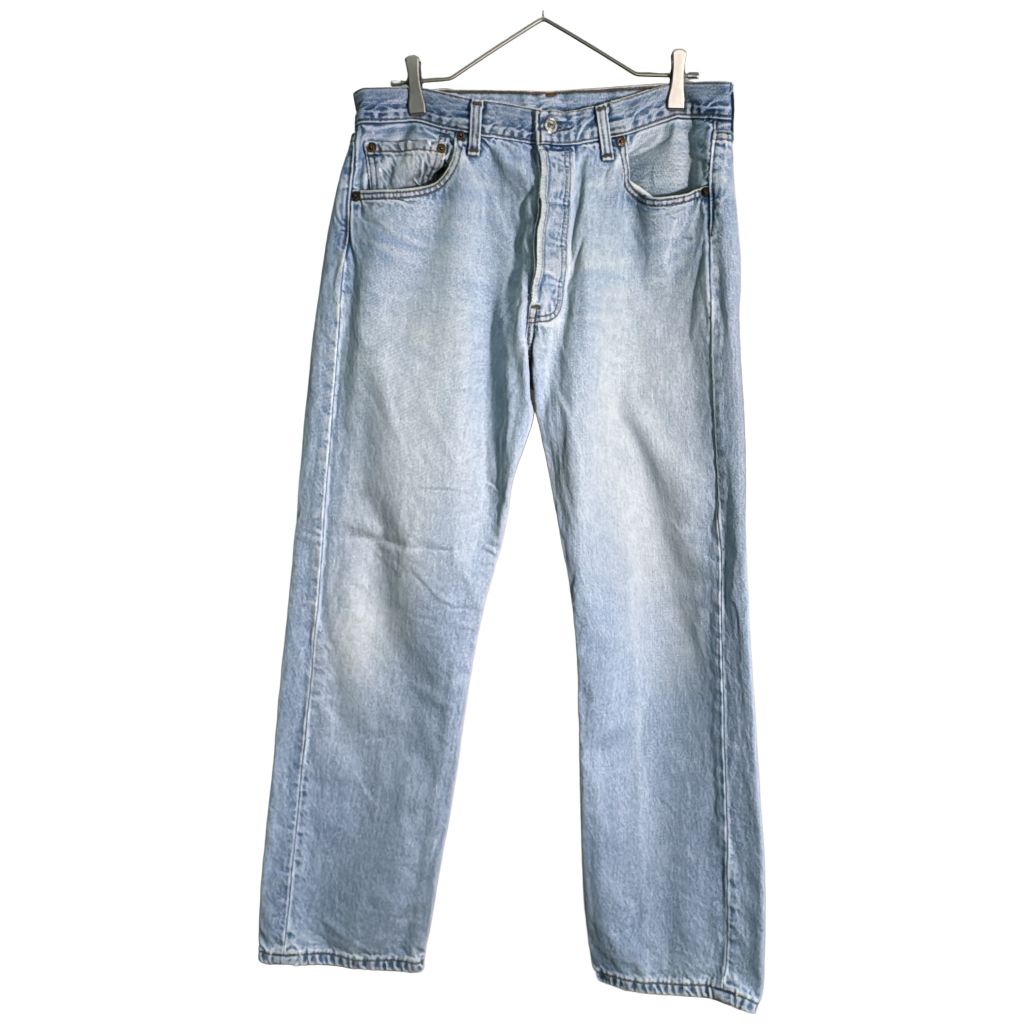 00年代 カナダ製 Levi's リーバイス 501 デニムパンツ ブルー(メンズ W34 L30)中古 古着 Y4161 00年代 カナダ製 Levi's リーバイス 501 デニムパンツ ブルー(メンズ