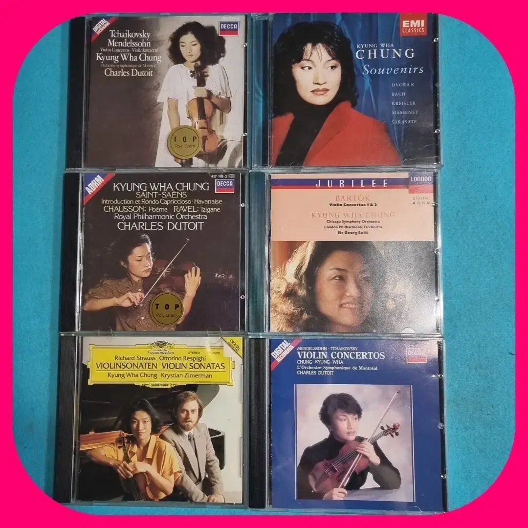 チョン・ギョンファ バイオリン CD 6 腸 ミントグレード