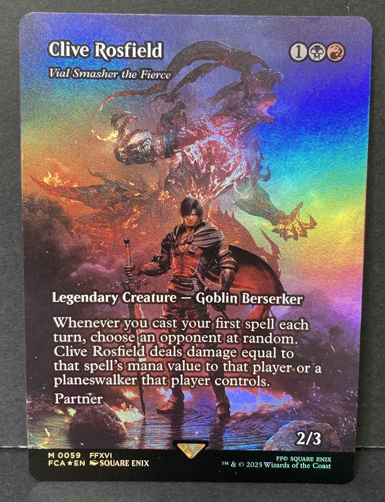 △M631-108　MTG　ENG　Clive　Rosfield　クライヴ・ロズフィールド　M　0059　FF ⅩⅥ　　マジックザギャザリング　ファイナルファンタジー