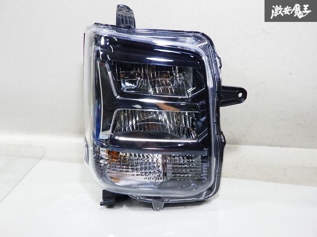 【新車外し】DA17V 6型 純正ヘッドライト LED 左右セット 新車外し！】スズキ純正 DA17W エブリィワゴン PZターボ 6型 後期 LED