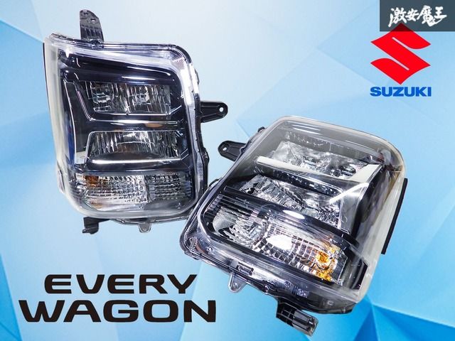 新車外し！】スズキ純正 DA17W エブリィワゴン PZターボ 6型 後期 LED