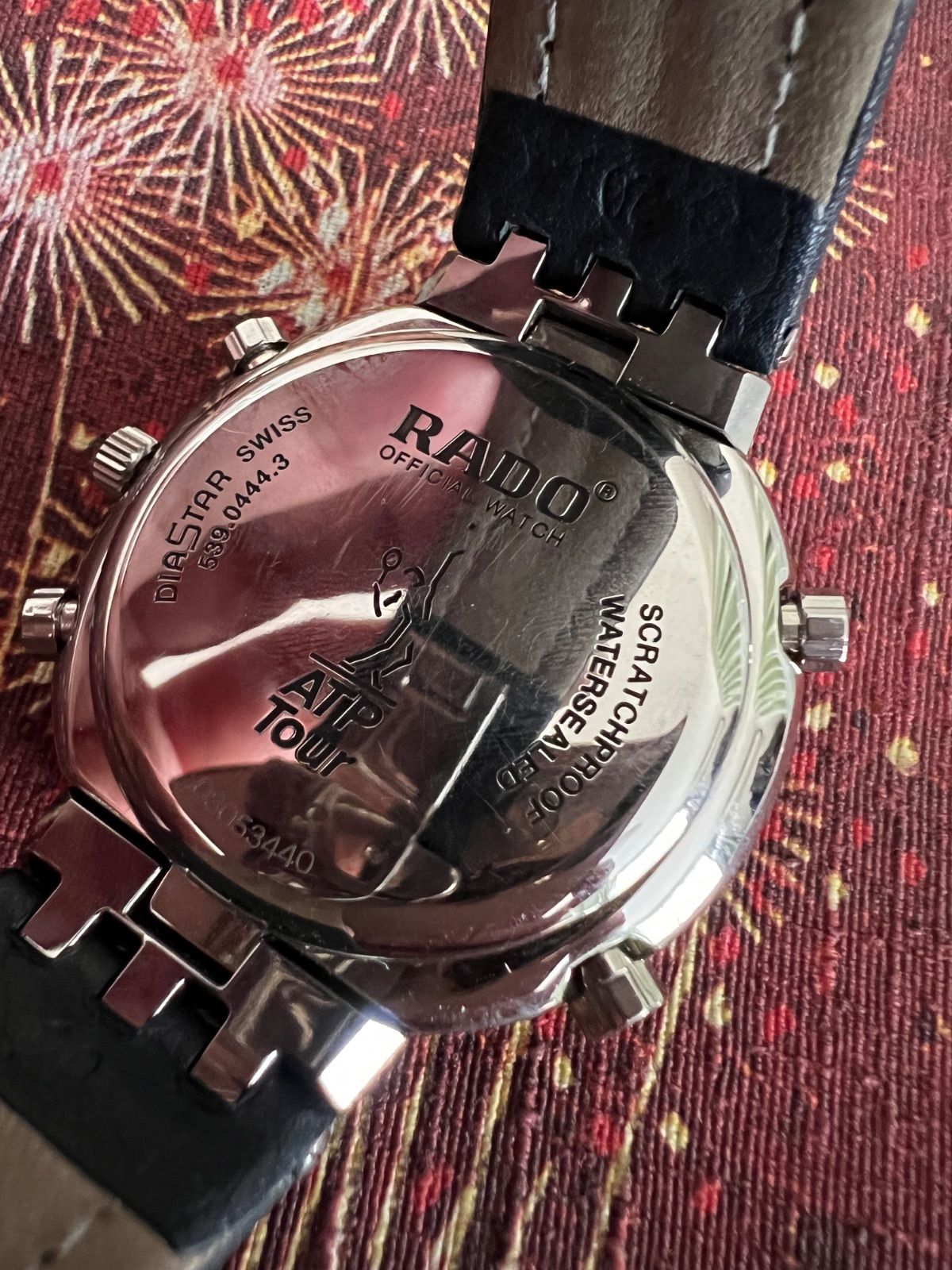 ラドー RADO☆ダイヤスター ATPツアー☆アナデジ☆稼働品☆メンズ 
