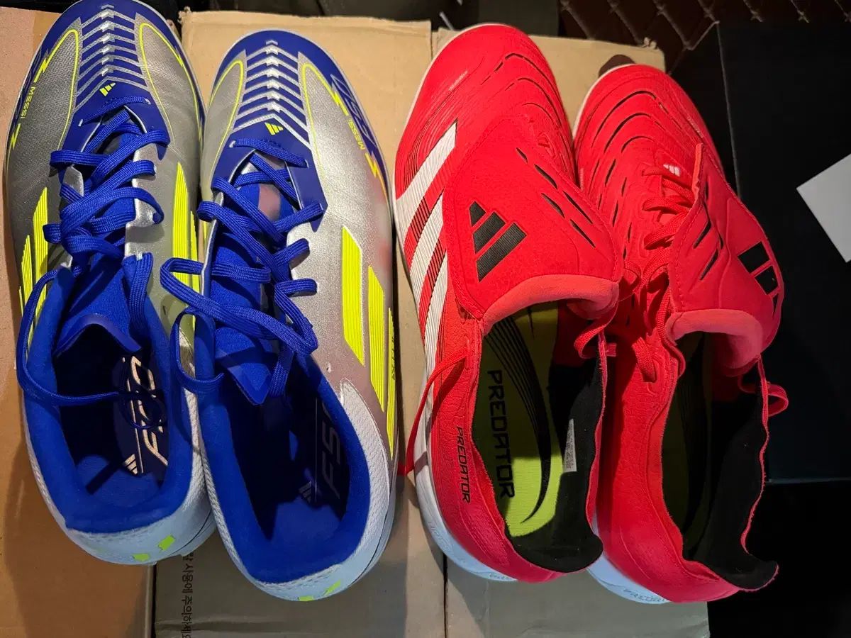 (300) adidas アディダス サッカーシューズ プレデター/メッシ tf 300サイズ 2個