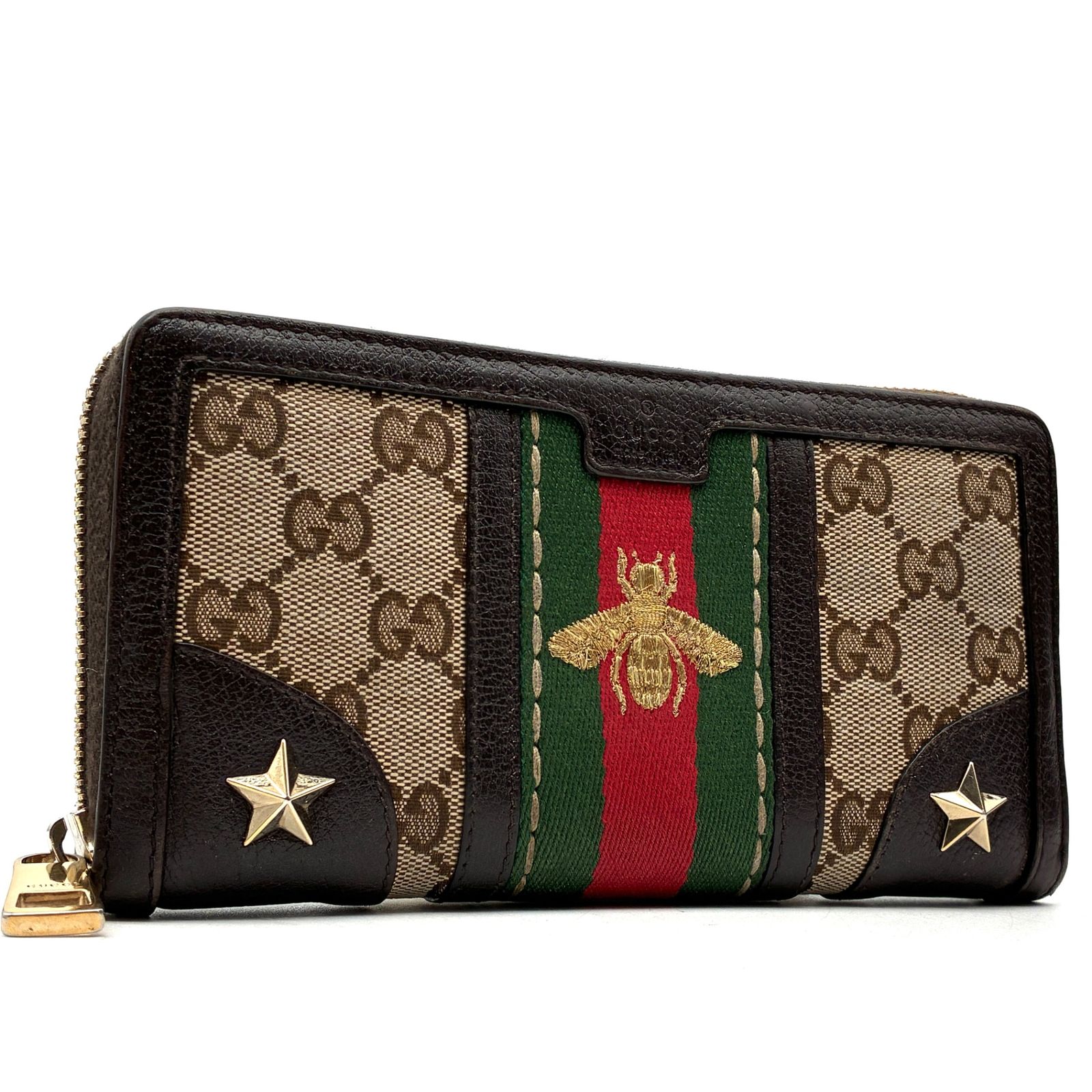 レディース 【GUCCI】グッチ 長財布 財布 シェリーライン リボン GG柄