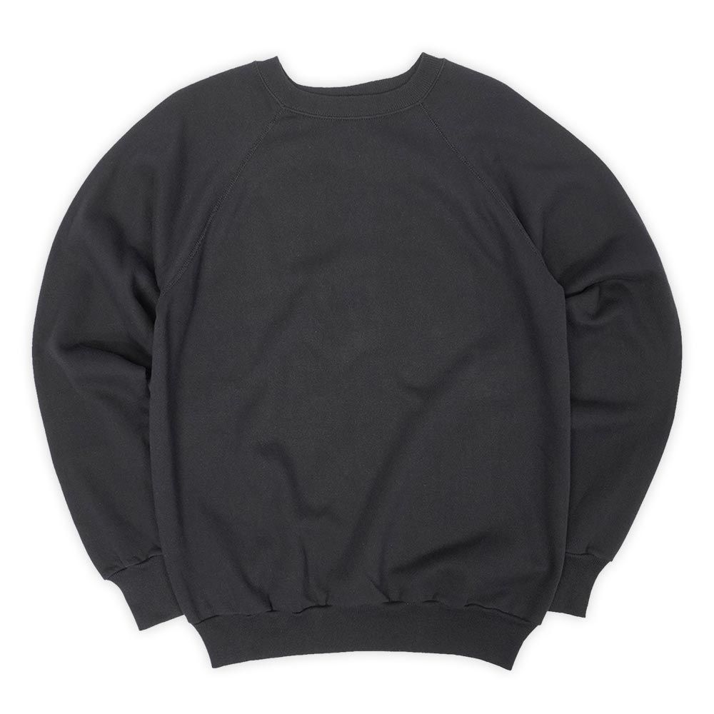 ヘインズ Pannill by Hanes 未使用 デッドストック 90s 90年代 ブランクスウェット MADE IN USA アメリカ製 ラグランスリーブ 無地 ヴィンテージ 古着 メンズ トレーナー ブラック 黒 XL【中古】