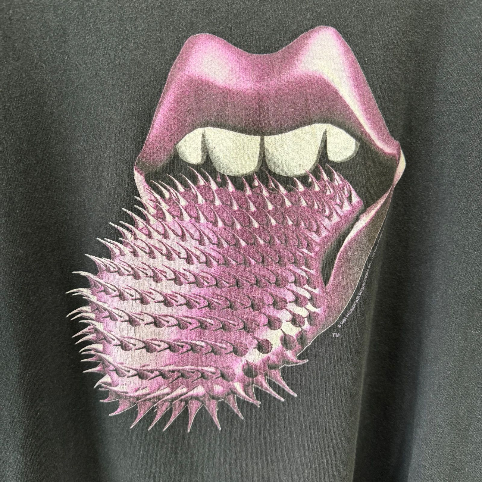 90s THE ROLLING STONES ローリングストーンズ 1995 PURPLE SPIKE