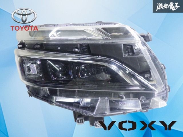 【LED点灯OK！】トヨタ純正 ZRR80W ZRR85W ヴォクシー 後期 煌 LED ヘッドライト ヘッドランプ 右 右側 運転席側 打刻K ICHIKOH 28-240