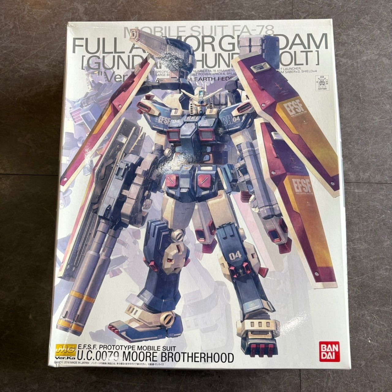 MG フルアーマー・ガンダム ver.Ka（GUNDAM THUNDERBOLT版）1/100 バンダイ