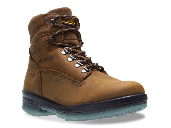 ウルヴァリン メンズ シューズ ブーツ・レインブーツ Wolverine Durashock Work Boot Dark Brown ブラウン