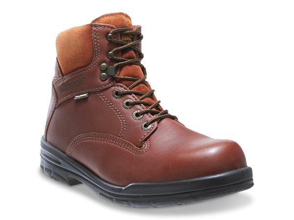 ウルヴァリン メンズ シューズ ブーツ・レインブーツ Wolverine DuraShocks SR Work Boot Dark Brown ブラウン