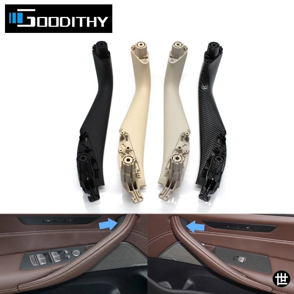 BMW 5シリーズ M5 G30 G31 F90 2017-2021用 フロント/リア 左/右ドアハンドル インナーハンドルカバー トリム 51417438521
