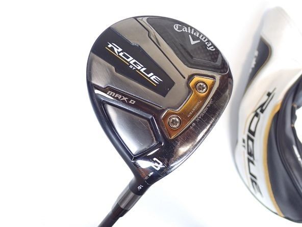 キャロウェイ ROGUE(ローグ) ST MAX D フェアウェイウッド VENTUS 5 for Callaway 3w 16度 SR 日本仕様