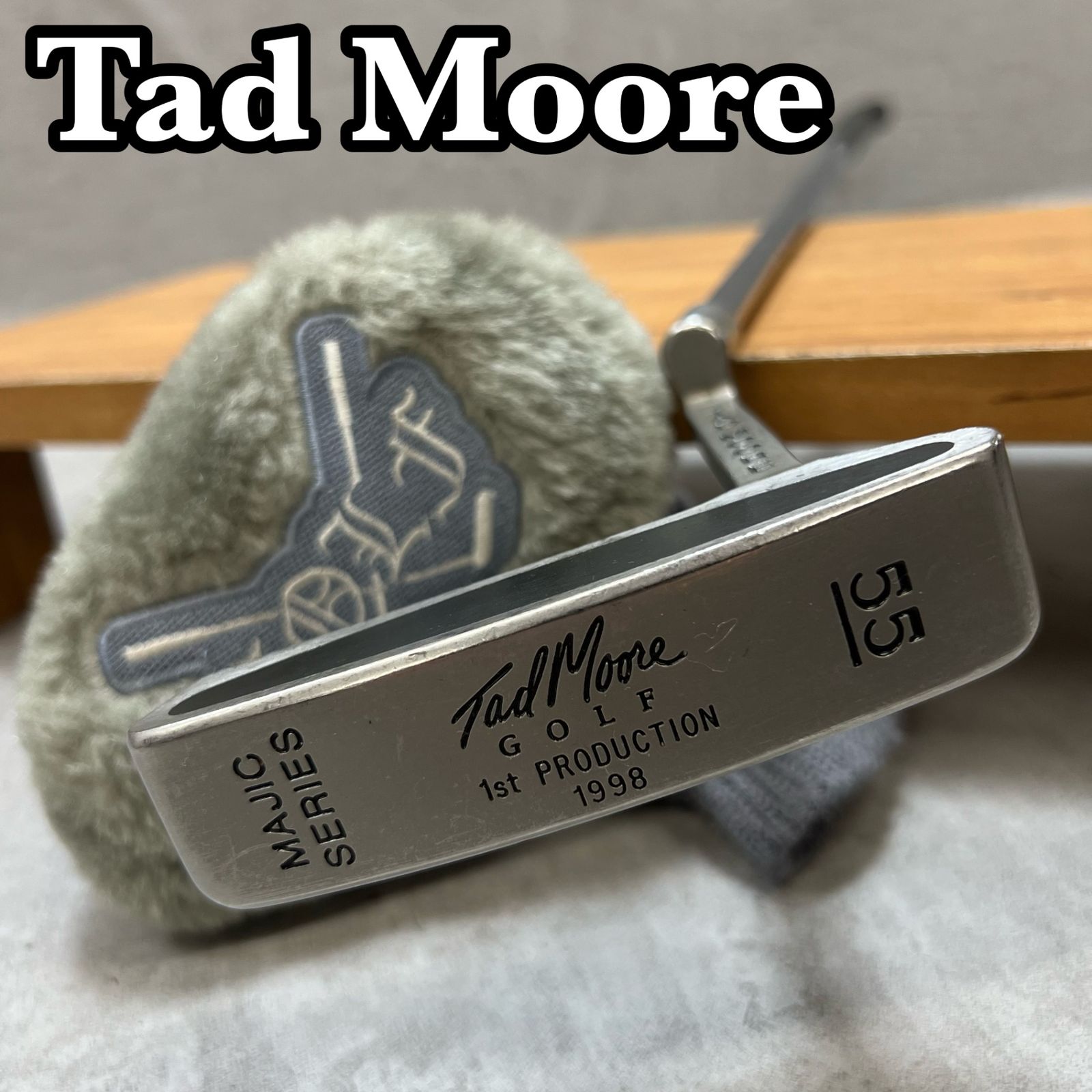 タッドモア マジックシリーズ55 メンズゴルフ パター 34インチ 右利き用 ピン型 Tad Moore MAJIC SERIES55