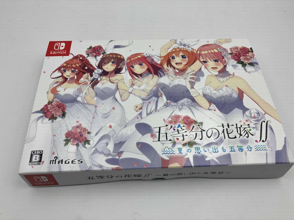 ニンテンドースイッチ 五等分の花嫁∬ ~夏の思い出も五等分~(限定版) 7,126円