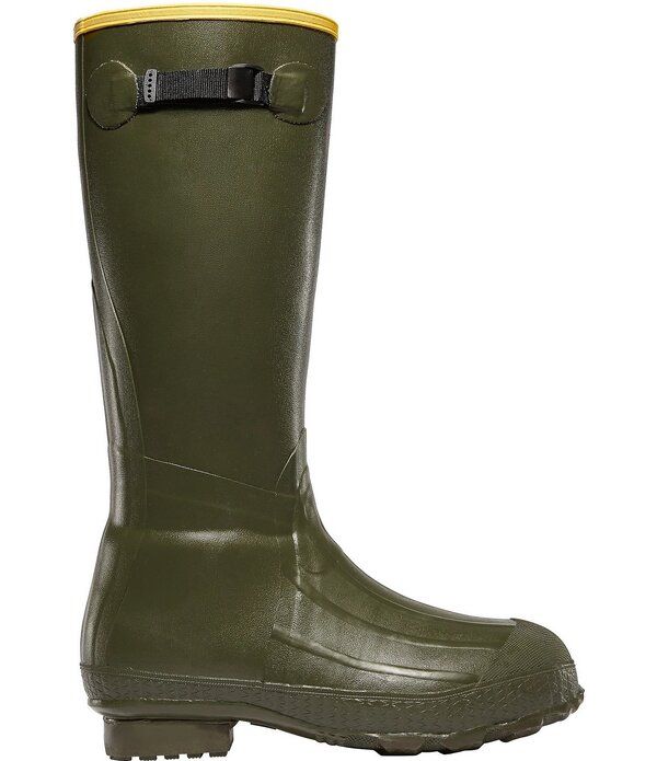 ラクロス メンズ シューズ ブーツ・レインブーツ トール LaCrosse Mens Burly Classic 18 Tall Waterproof Rubber Hunting Work Boot