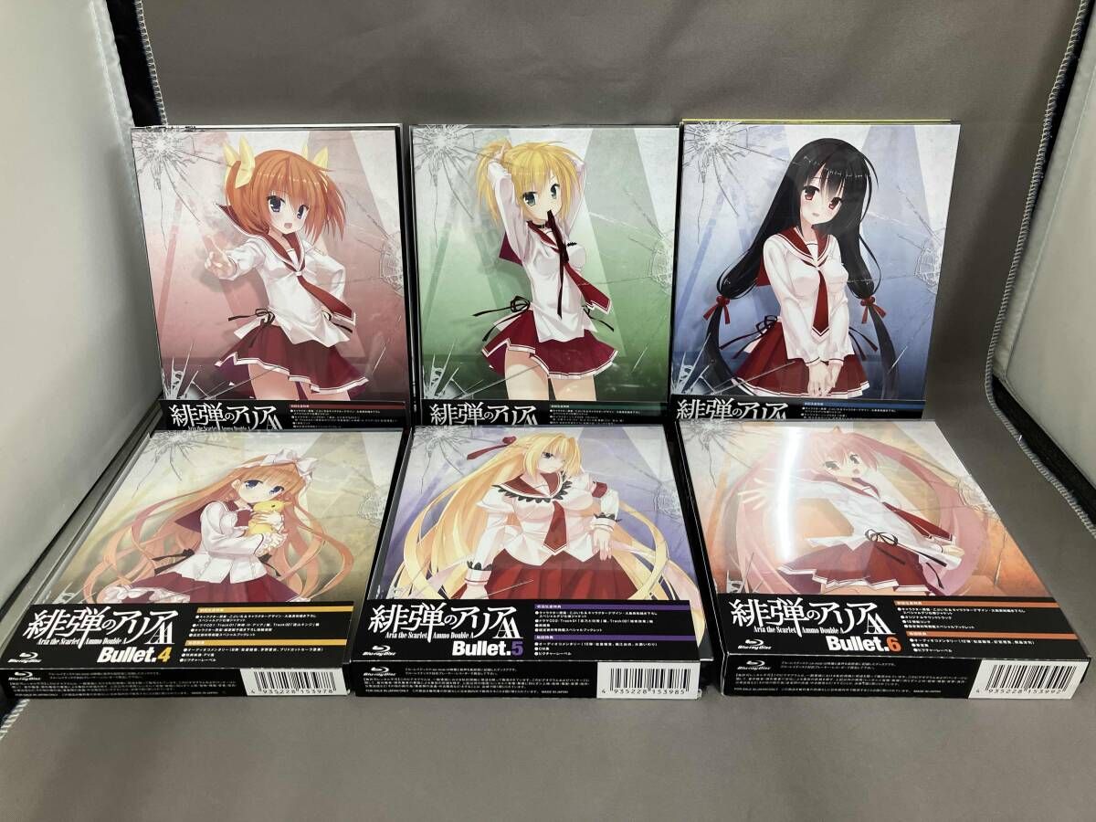 【※※※】[全6巻セット]緋弾のアリアAA Bullet.1~6(Blu-ray Disc)
