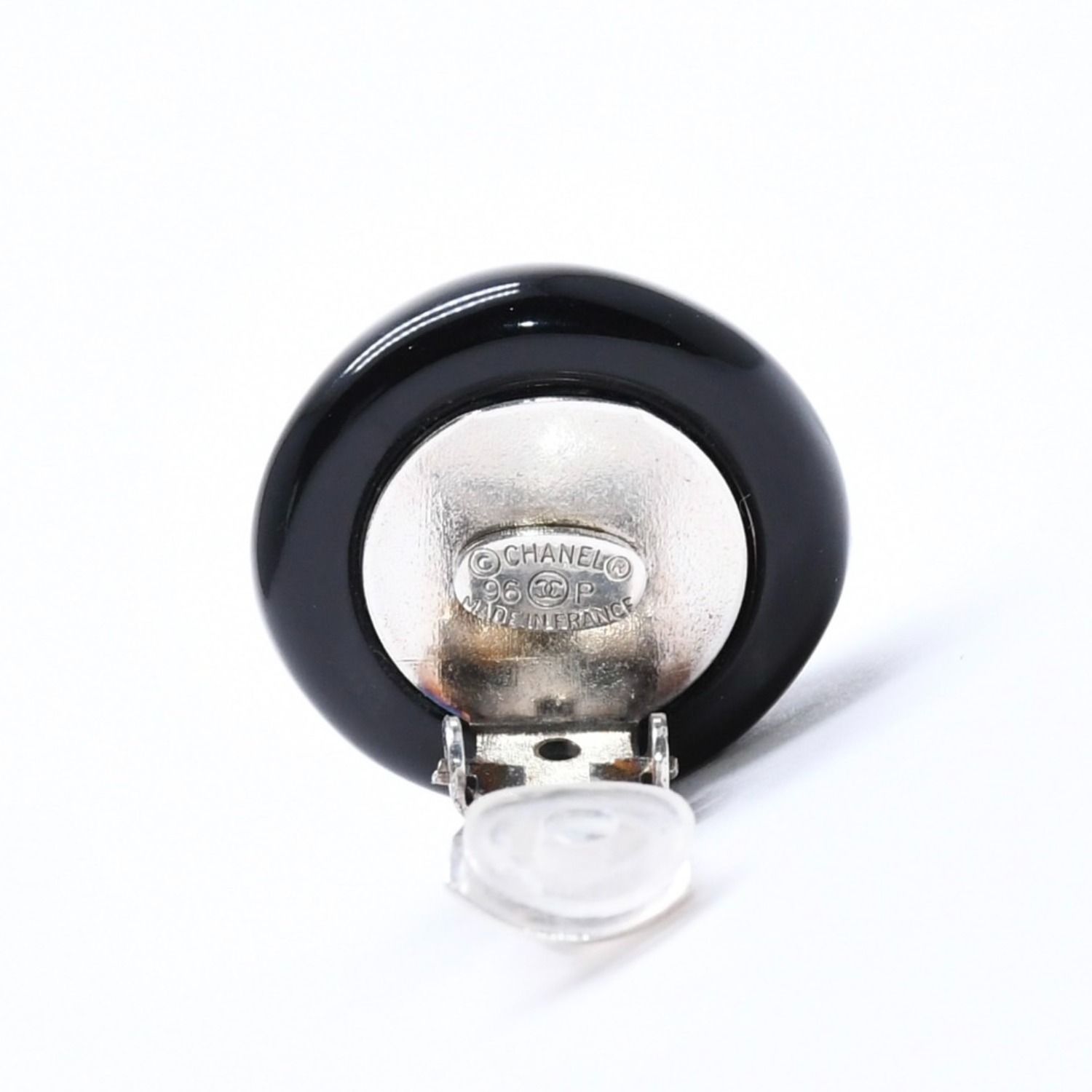 極美品 CHANEL シャネル ココマーク イヤリング 重量約10.27g 96P刻印 