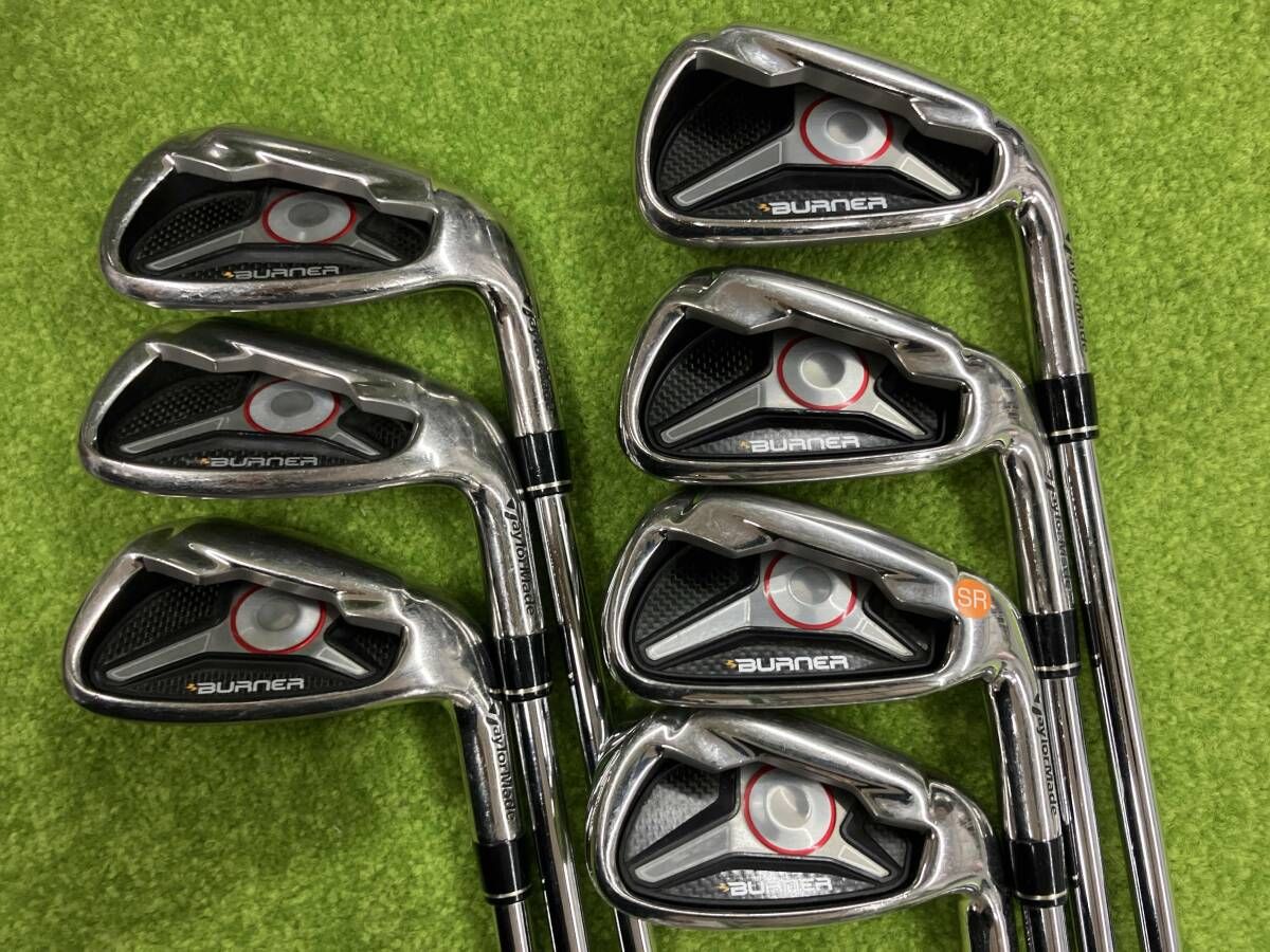 アイアンセット テーラーメイド 7本セット TaylorMade BURNER 85 フレックスSR ヘッドカバー無し
