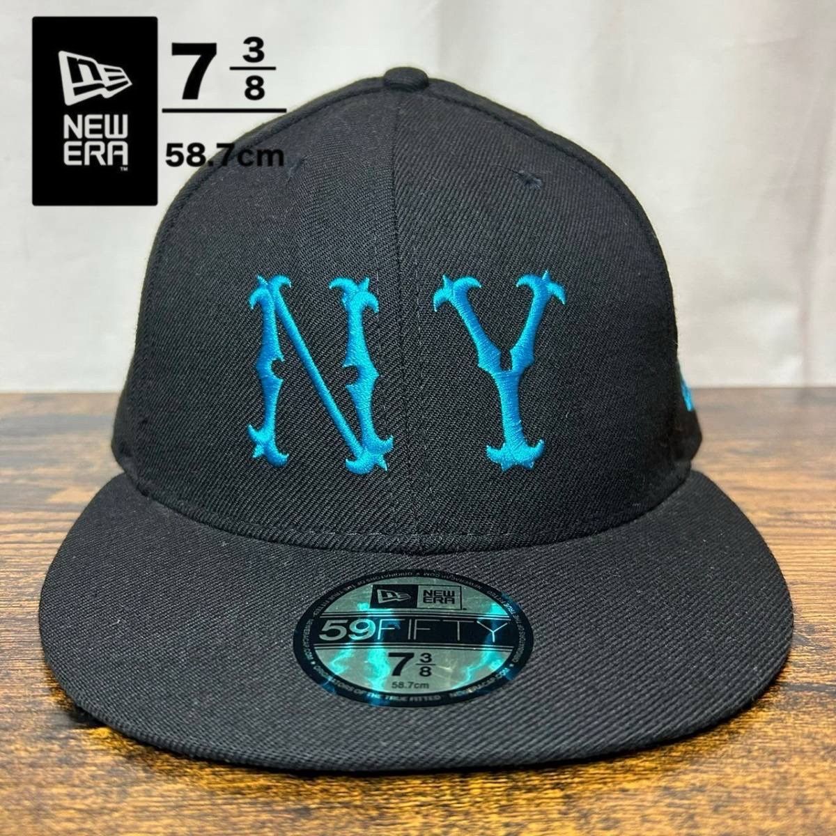 D45 ニューエラ 59 NY ハイランダーズ MLB usa製 ヴィンテージ